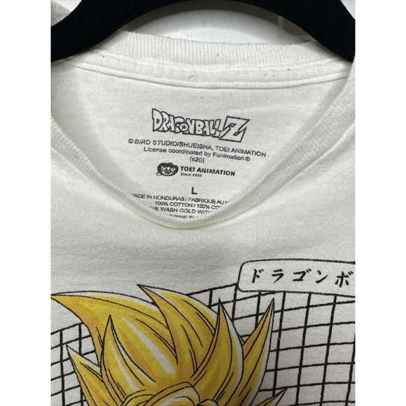 dragon ball z bird studio shirt youth size L super sayian Goku graphic - Picture 3 of 4